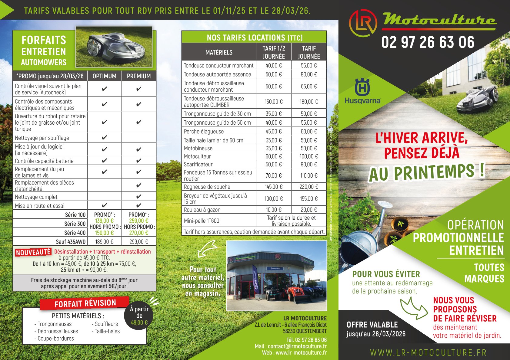 Lr Motoculture Motoculture Questembert 0